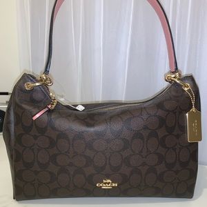 Coach Mia signature shoulder bag